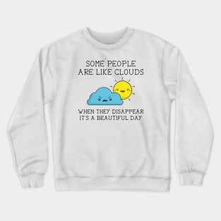 People Clouds Crewneck Sweatshirt